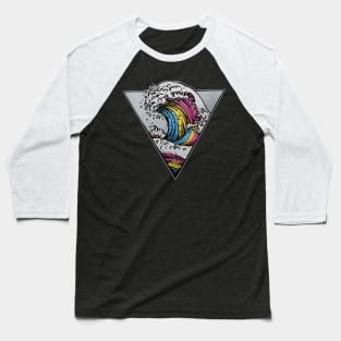 Pansexual Ocean Wave Baseball T-Shirt